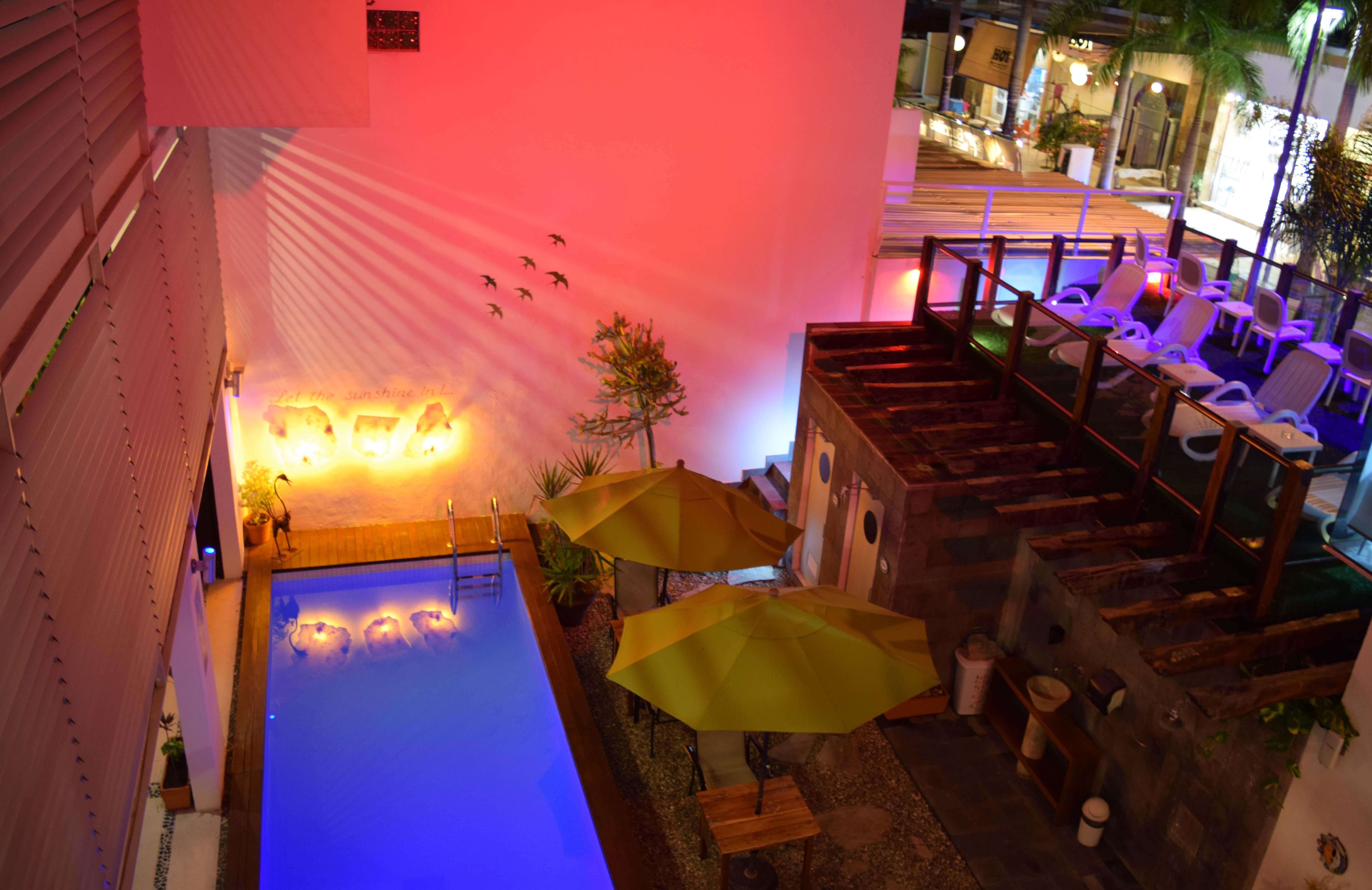 Casa Ticul Hotel Boutique - 5Th Ave (Adults Only) Playa del Carmen Exteriér fotografie The pool at the hotel